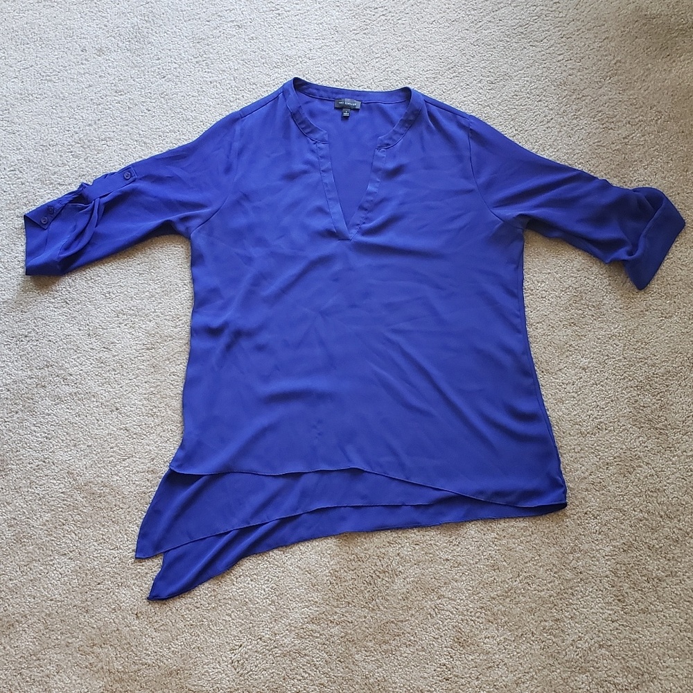 The Limited brand asymmetric hemmed  blouse